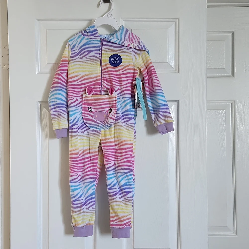 Freestyle Revolution Unicorn One-Piece Pajama Set 2T